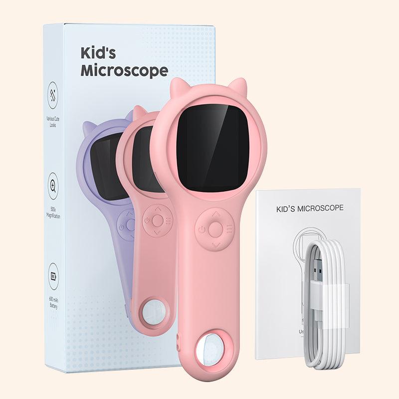ASPOVEN Spark-M1 Digital Microscope Packaging (Pink)