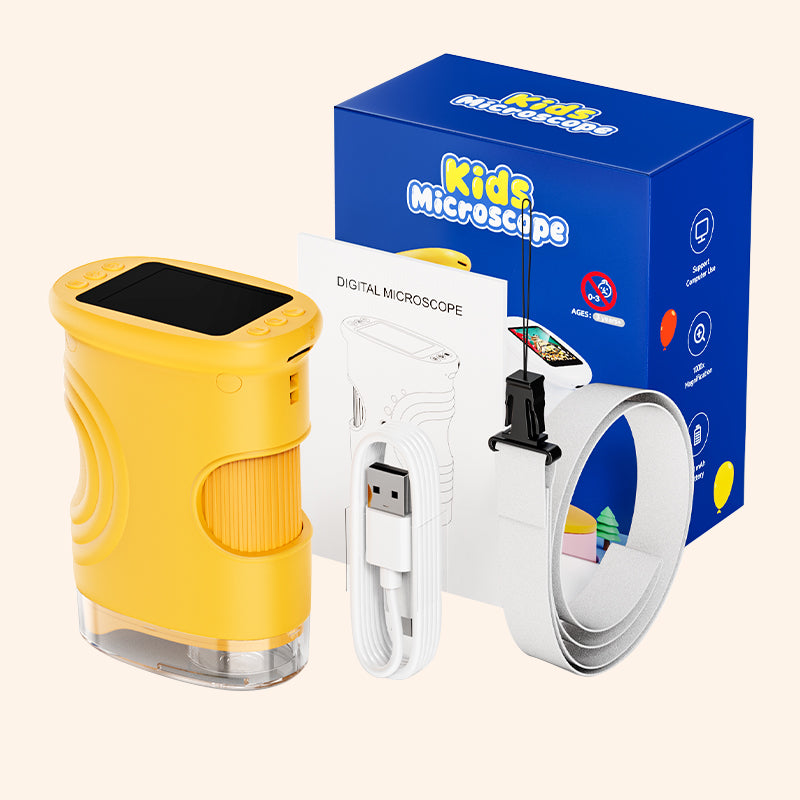 ASPOVEN Spark-E1 Digital Microscope Packaging (orange)