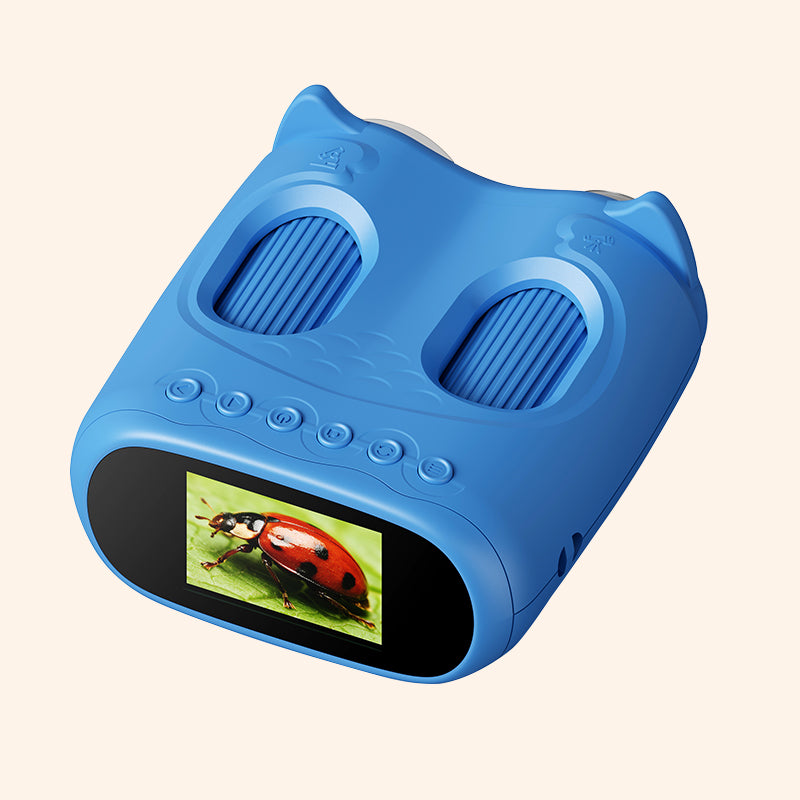ASPOVEN Scout 2-in-1 Kids Binoculars & Microscope (Blue)