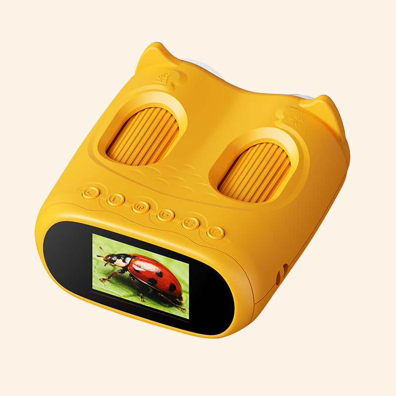 ASPOVEN Scout 2-in-1 Kids Binoculars & Microscope (Orange)