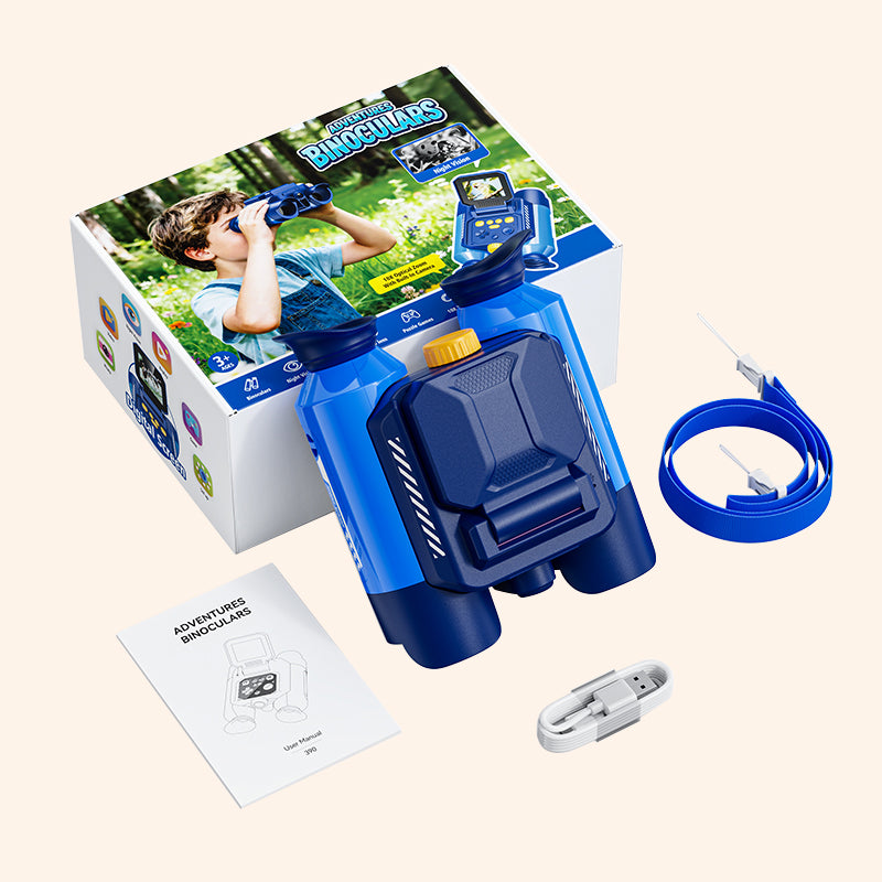 ASPOVEN Scout Night Vision Binoculars Packaging (Blue)