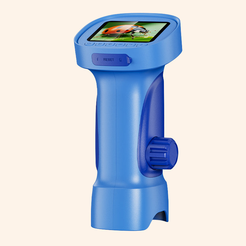 ASPOVEN Spark-C4 Digital Microscope (Blue)