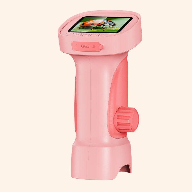 ASPOVEN Spark-C4 Digital Microscope (Pink)
