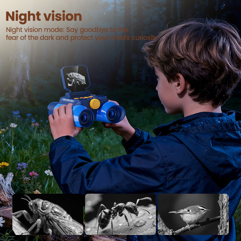 the night vision function of the ASPOVEN Scout Night Vision Binoculars