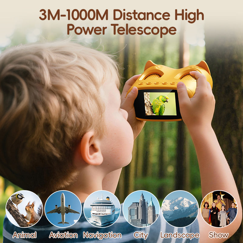 Explore the world with a binocular